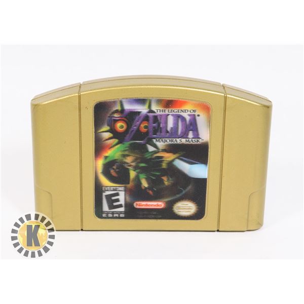 #305 N64 NINTENDO GAME- LEGEND OF ZELDA MAJORA'S