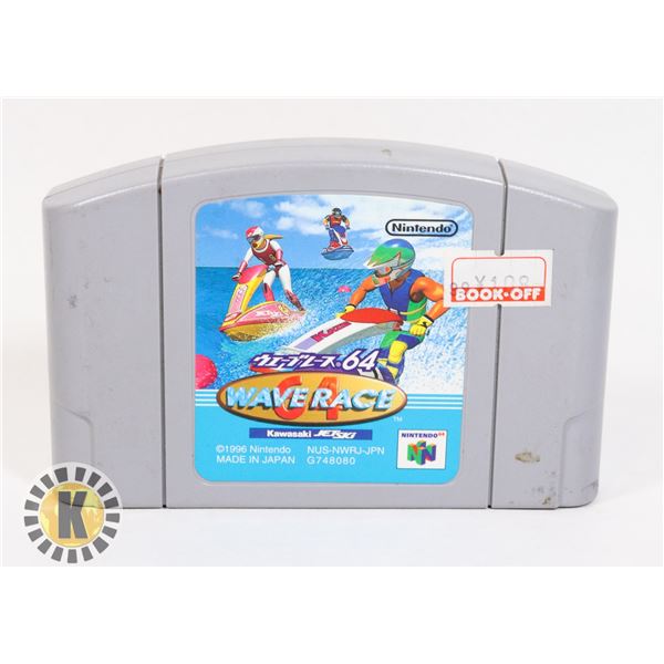 #330 JAPANESE N64 GAME WAVE RACE 64