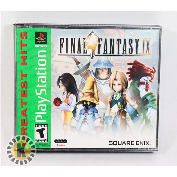 #333 PLAYSTATION ONE PS1 FINAL FANTASY IX