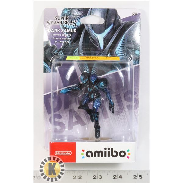 #364 NINTENDO BOXED AMIIBO DARK SAMUS SUPER