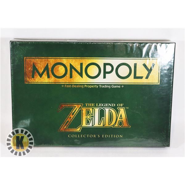 #373 SEALED LEGEND OF ZELDA MONOPOLY