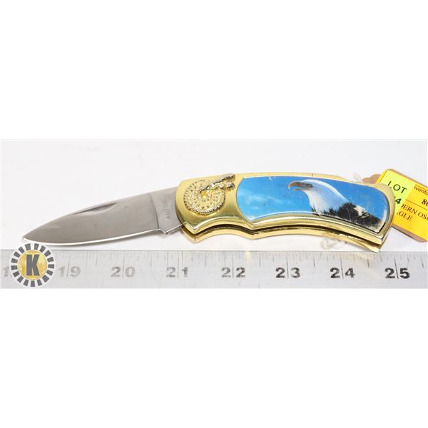 #394 MODERN OSCARS 88241 POCKET KNIFE EAGLE