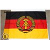 Image 1 : #398  EAST GERMAN COMMUNIST LARGE FLAG