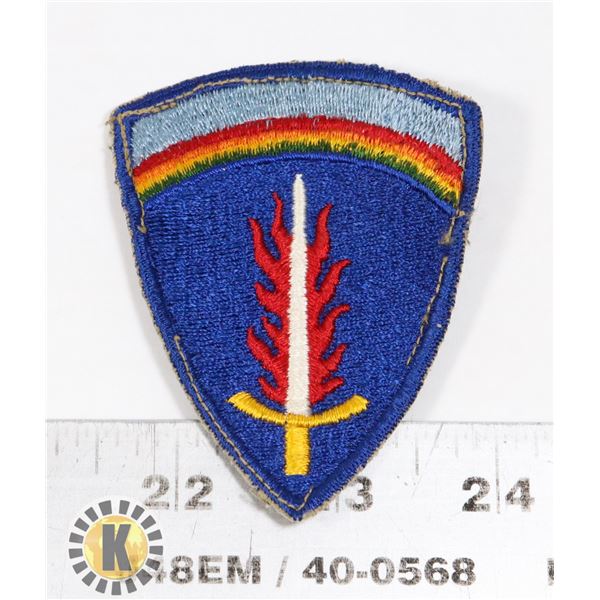 #454  RARE PATCH WWII AMERICAN US ARMY EUROPE