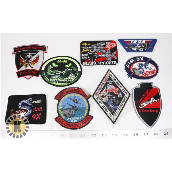 #468 TOPGUN  OF 9 ASSORTED  JET PLANE USA AMERICA