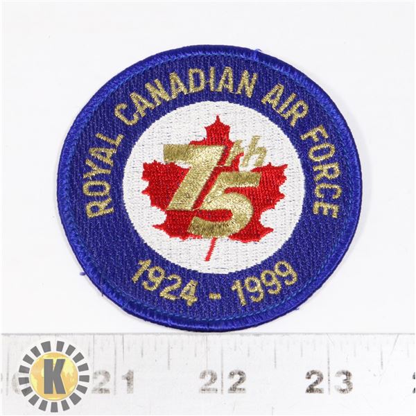 #479 ROYAL CANADIAN AIR FORCE 75 YEAR PATCH