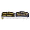 Image 1 : #487 LOT OF 2 VINTAGE 1960S RCMP CANADIAN