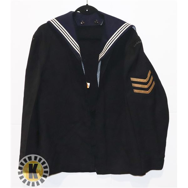 #505 1963 CANADA NAVY RCN BLUE TUNIC JACKET