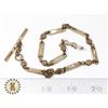 Image 1 : #539 VINTAGE POCKET WATCH CHAIN MOTHER OF PEARL