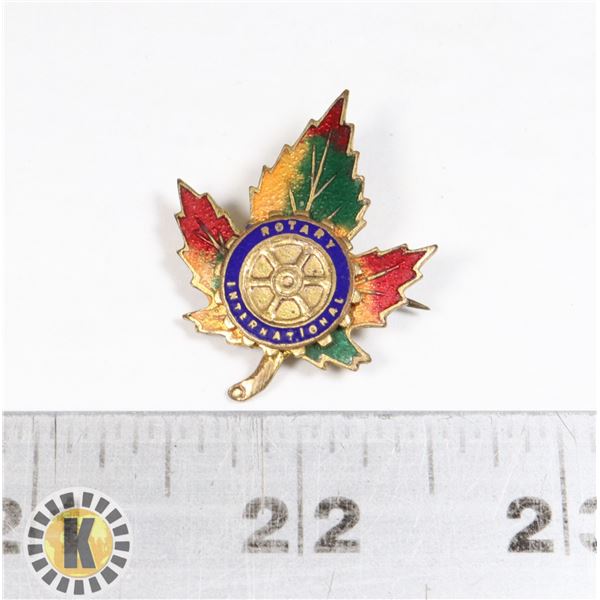 #558 VINTAGE CANADA ROTARY INTERNATIONAL PIN