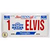 Image 1 : #631 U.S.A. LICENCE PLATE 1996 TENNESSEE 1 ELVIS