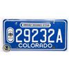 Image 1 : #642 U.S.A. LICENCE PLATE COLORADO U.S. MILITARY