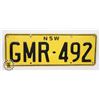 Image 1 : #680  LICENCE PLATE AUSTRALIA NEW SOUTH