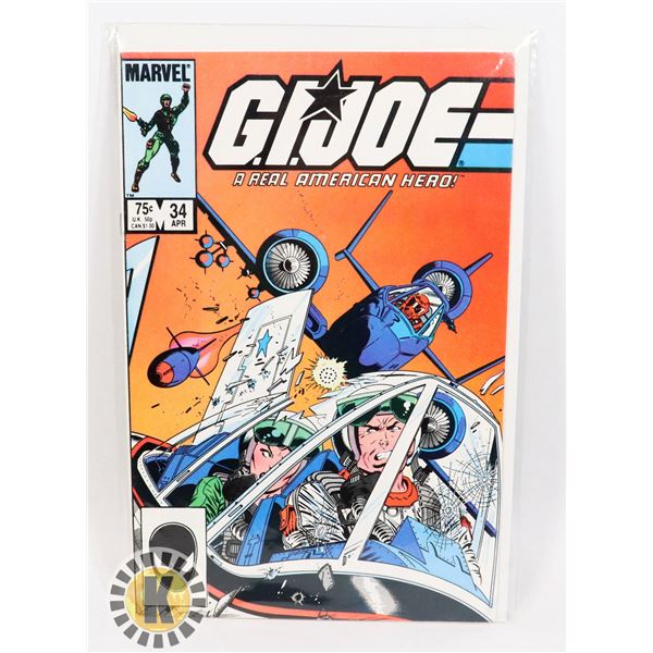 #879 MARVEL COMICS GI JOE G.I. JOE #34