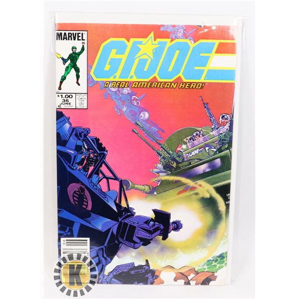 #881 MARVEL COMICS GI JOE G.I. JOE #36