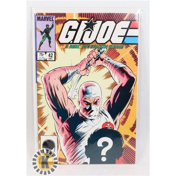 #887 MARVEL COMICS GI JOE G.I. JOE #42