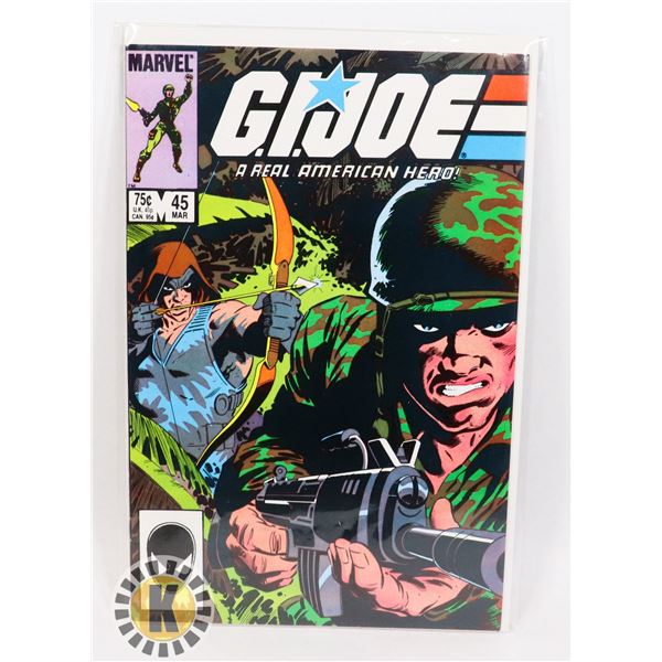 #890 MARVEL COMICS GI JOE G.I. JOE #45