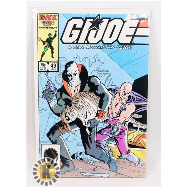 #894 MARVEL COMICS GI JOE G.I. JOE #49