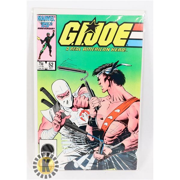 #897 MARVEL COMICS GI JOE G.I. JOE #52