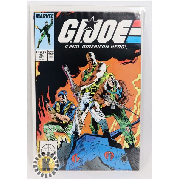 #906 MARVEL COMICS GI JOE G.I. JOE #76 DEATH OF