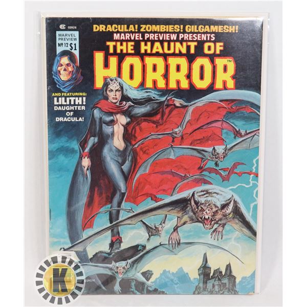 #917 MARVEL PREVIEW THE HAUNT OF HORROR #12 1977