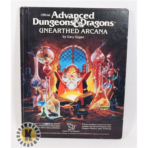 #928 OFFICIAL ADVANCED DUNGEONS AND DRAGONS D&D