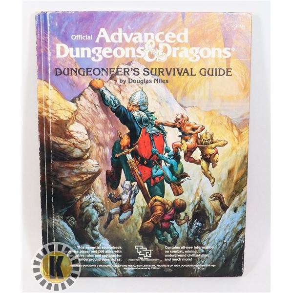 #929 OFFICIAL ADVANCED DUNGEONS AND DRAGONS D&D