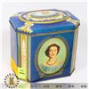 Image 1 : #944 1953 QUEEN ELIZABETH II CORONATION TIN