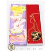 Image 1 : #972 VINTAGE SAILOR MOON HEART LOCKET IN BOX