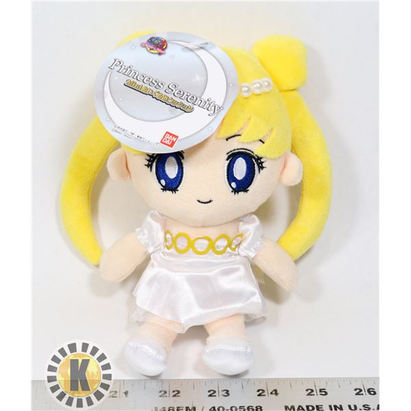 #980 SAILOR MOON PLUSH FIGURE W/ TAG BANDAI