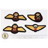 Image 1 : BUNDLE OF CANADIAN MILITARY CLOTH WINGS