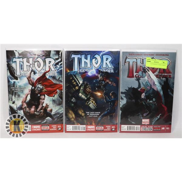 BUNDLE OF MARVEL THOR COMICS