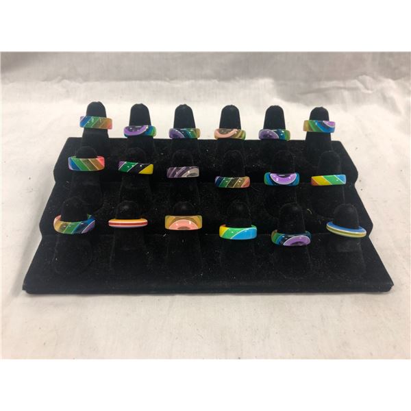 18 Assorted Fashion Rings