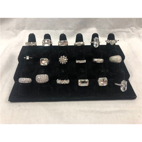 18 Assorted Fashion Rings