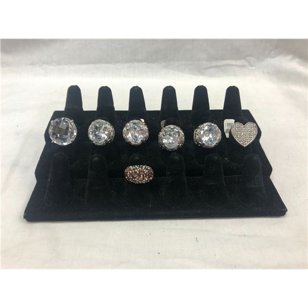 7 Assorted Fashion Rings
