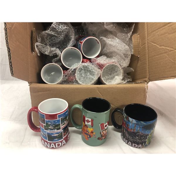 Case of Approx 18 Coffee Mugs