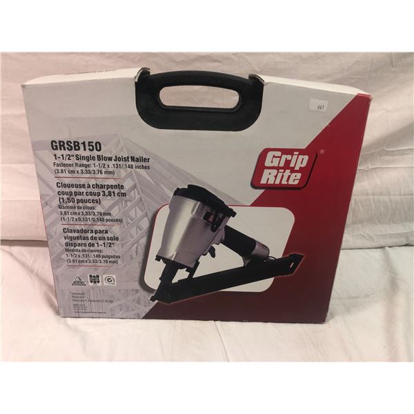 1-1/2" Single Blow Joist Nailer