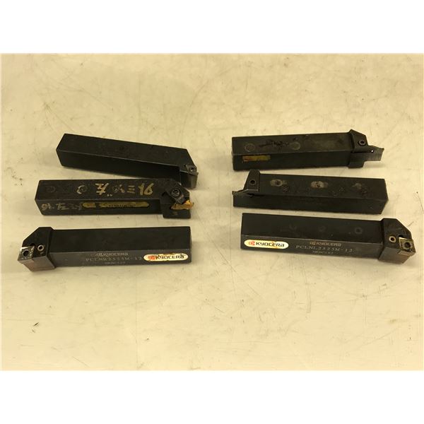 Lot of (6) Lathe Tool Holders