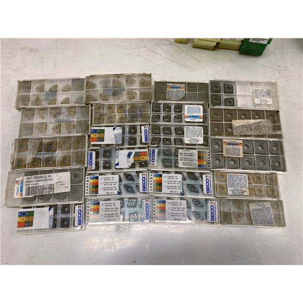 Lot of Misc Seco Carbide Inserts