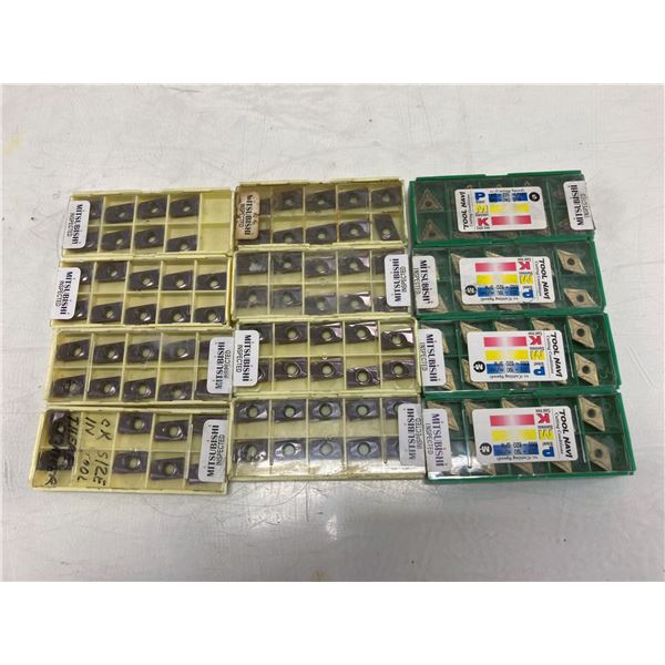 Lot of Misc Mitsubishi Carbide Inserts