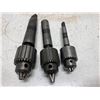 Image 2 : Lot of (3) Jacobs Drill Chucks
