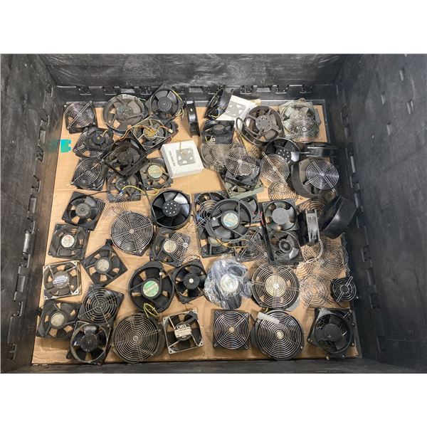 Large Lot of Misc Box Fans