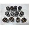 Image 2 : Lot of (12) TG100 Collets