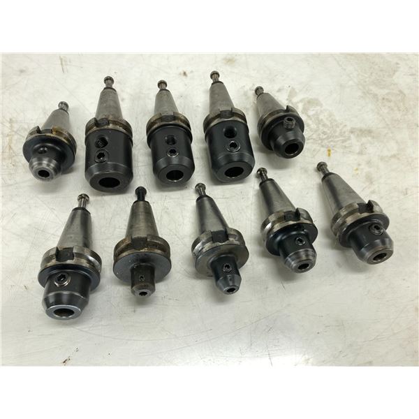 (10) BT40 End Mill Holders