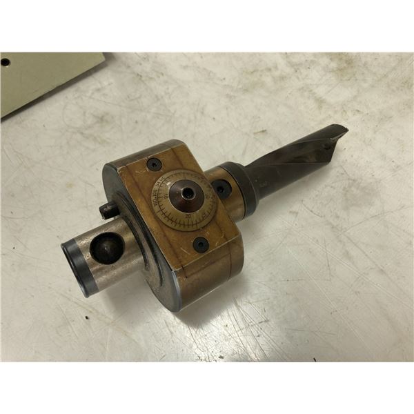 Komet ABS 63/40 KFK-2 Finish Boring Head Unit W/ TB-2427-A Cutter