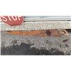 Image 2 : 55 INCH LONG SAW AND STOP SIGN