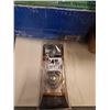 Image 6 : BOX OF DOOR HANDLES, BATHROOM FAN, LIGHT FIXTURE, BOX OF CABLE SPLITTERS
