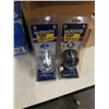 Image 9 : BOX OF DOOR HANDLES, BATHROOM FAN, LIGHT FIXTURE, BOX OF CABLE SPLITTERS