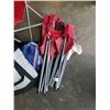 Image 2 : COOLER BAGS, 3 FOLDING CAMP CHAIRS AND CAMPING ITEMS