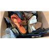Image 3 : BOX OF VARIOUS FOOTWEAR, BOOTS SHOES SANDLES AND MORE